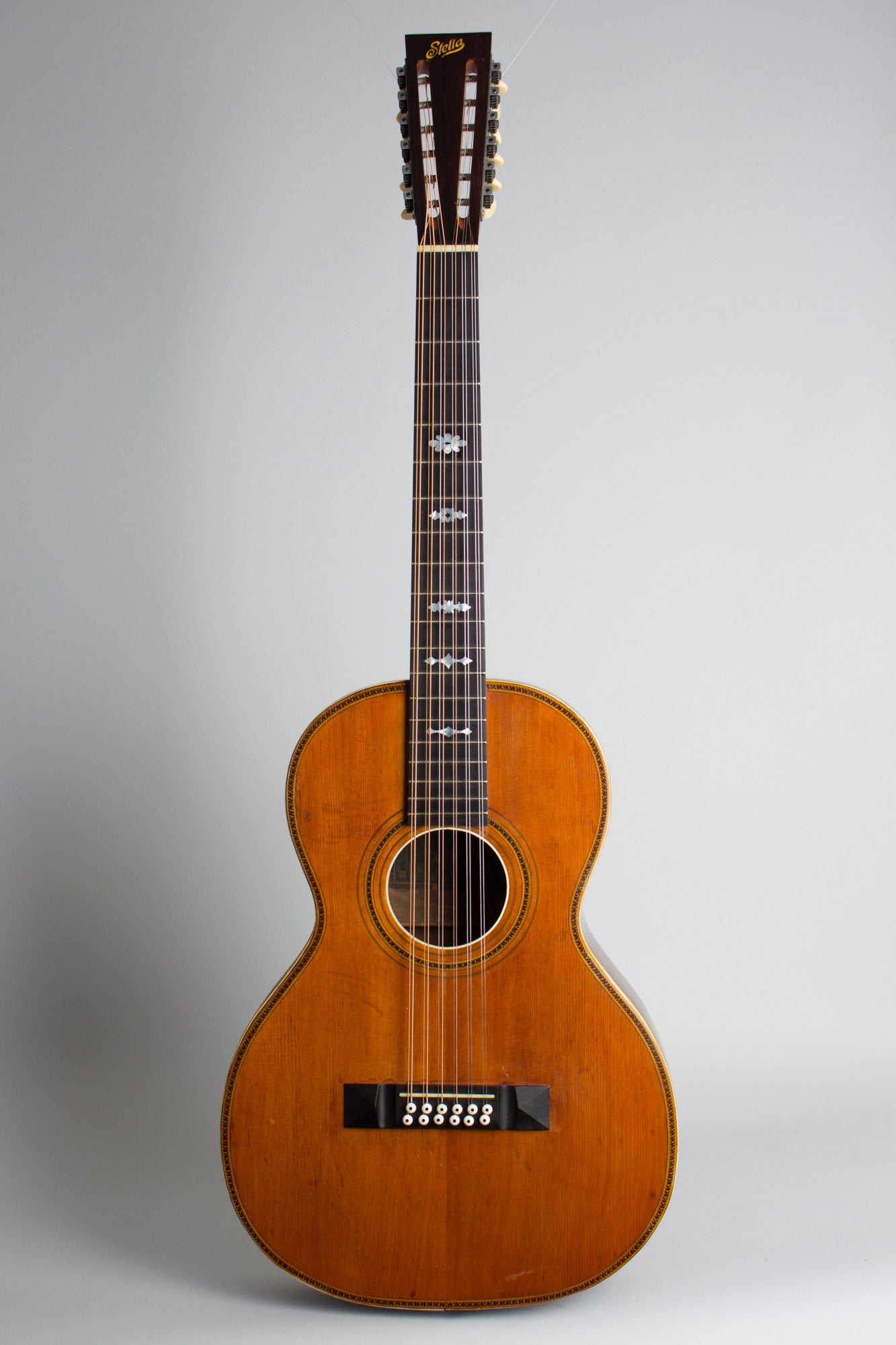 Oscar Schmidt Bruno/Stella Hauver Conversion 12 String Flat Top