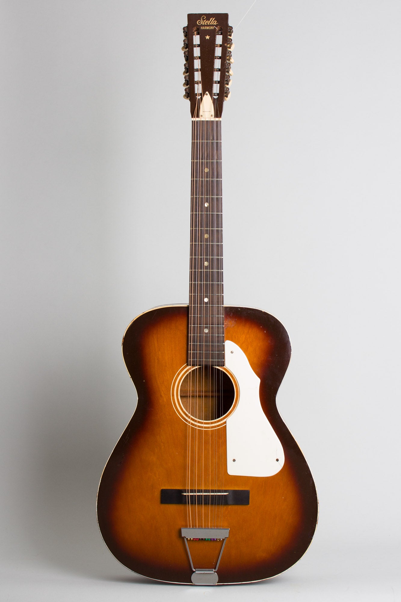 Harmony Stella H-912 12 String Flat Top Acoustic Guitar (1967