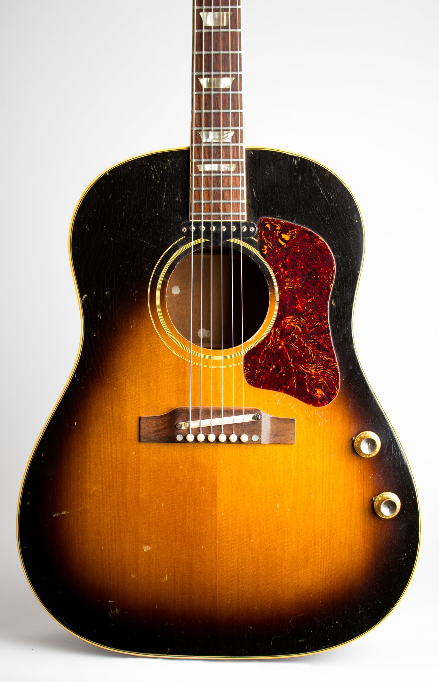 Gibson J-160E Flat Top Acoustic-Electric Guitar (1966)
