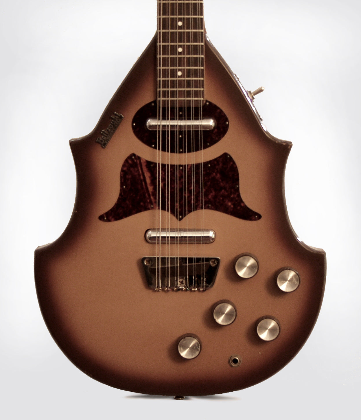 Danelectro Bellzouki model 7020 12 String Semi-Hollow Body Electric Guitar (1966)