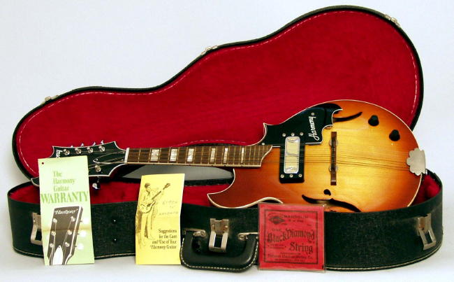 Harmony H-35 Hollow Body Electric Mandolin (1970)
