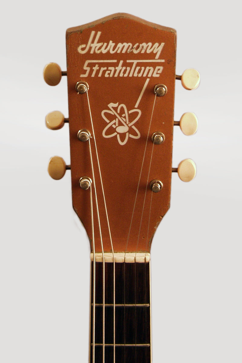 Harmony Stratotone H-44 Solid Body Electric Guitar (1953)