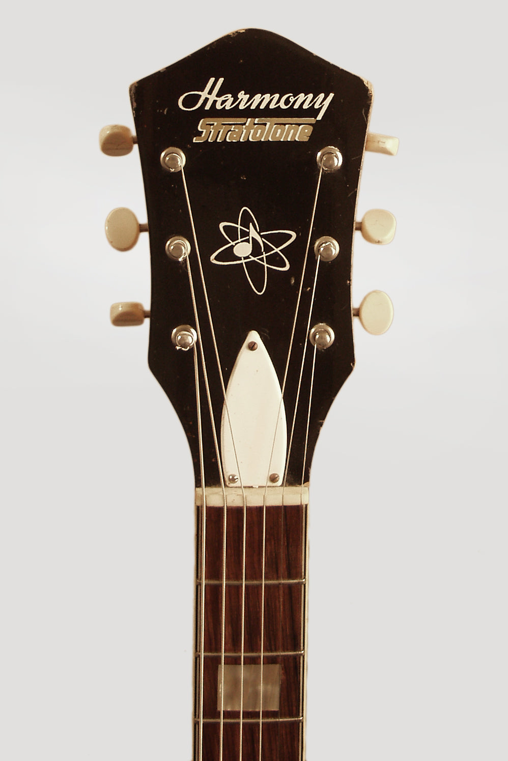 Harmony Stratotone Mercury H-48 Semi-Hollow Body Electric Guitar (1962)