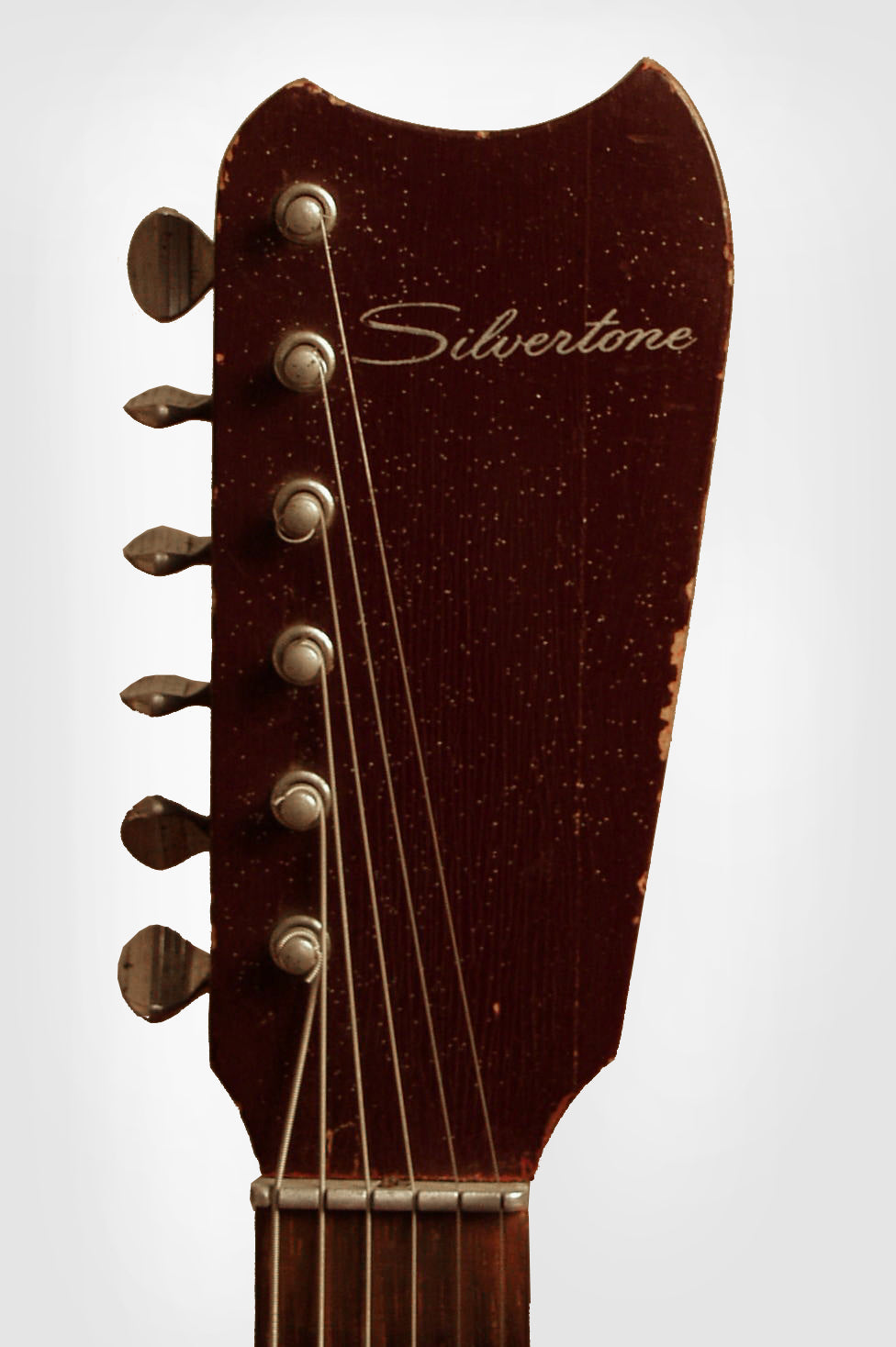 Danelectro Silvertone ""Amp-in-Case"" model 1457 Semi-Hollow Body Electric Guitar (1965)