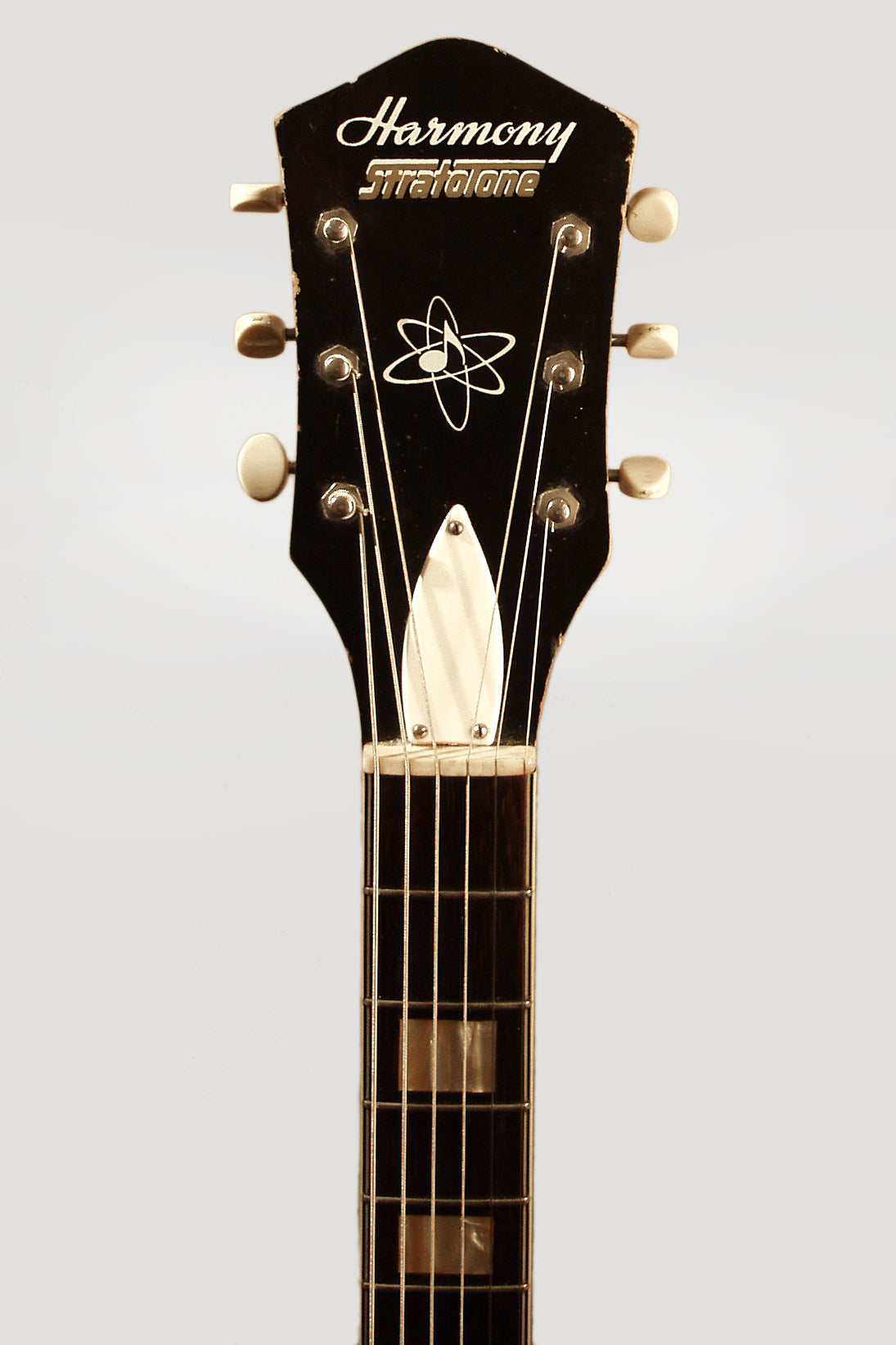 Harmony Stratotone Jupiter H-49 Semi-Hollow Body Electric Guitar (1962)