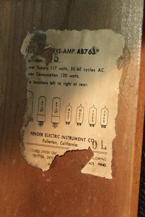 Fender Deluxe Tube Amplifier (1965)