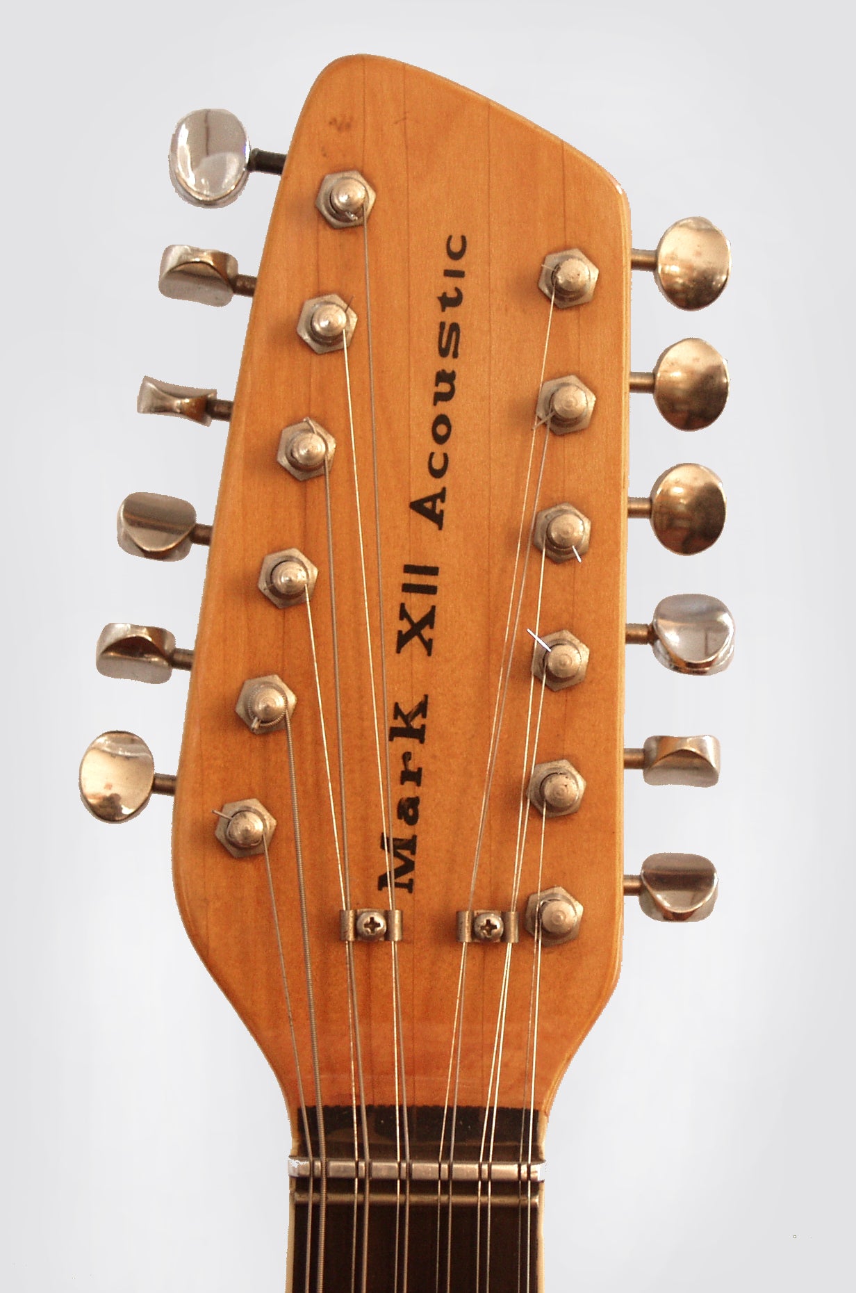 Vox Mark XII Acoustic 12 String Solid Body Electric Guitar (1966)