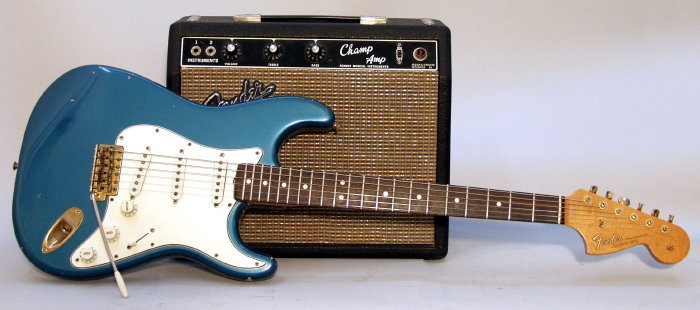 Fender Champ AA764 Tube Guitar Amplifier (1965)