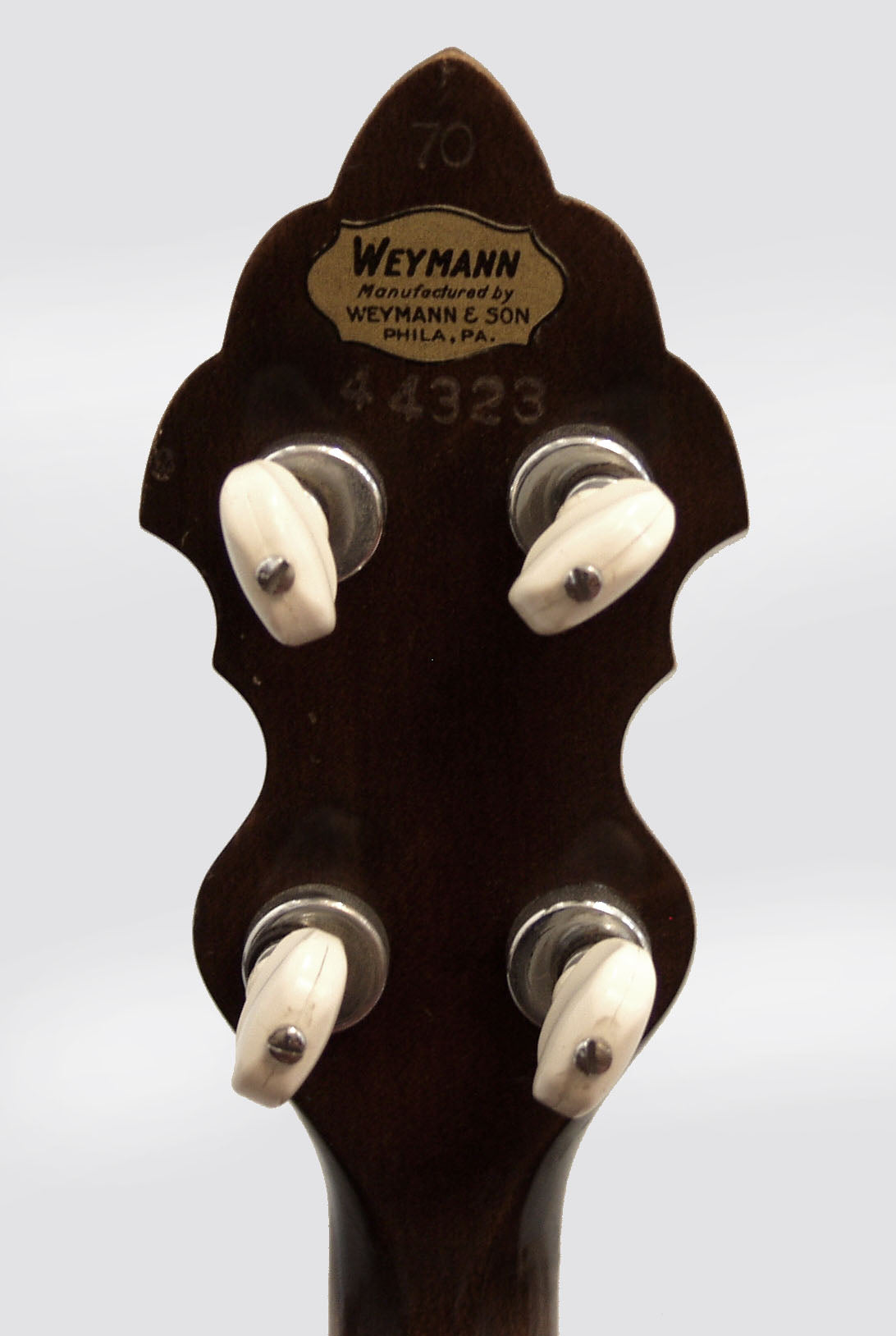 Weymann Style 70 Plectrum Banjo (1929)