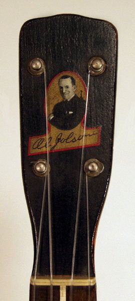 J. R. Stewart Company Al Jolson Soprano Ukulele (mid-1920's)