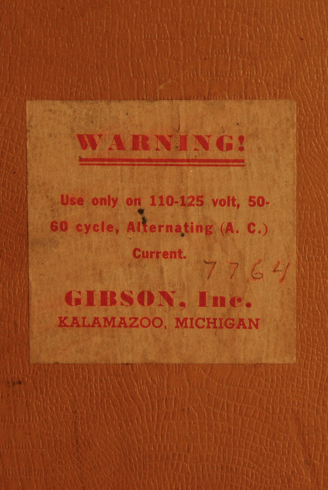 Gibson EH-150 Tube Amplifier (1938)