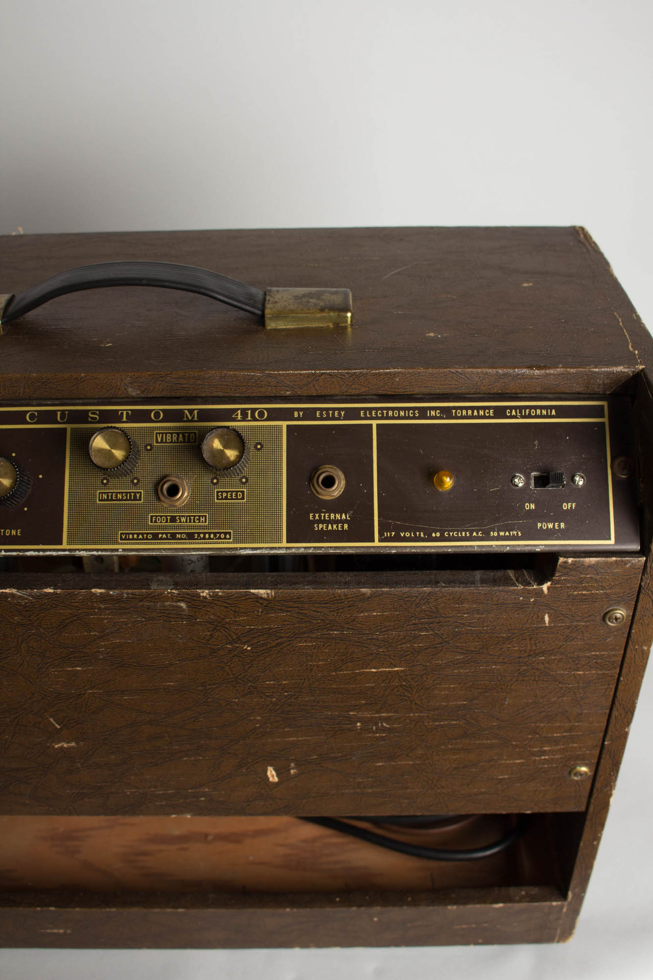 Magnatone Custom 410 Tube Guitar Amplifier (1962)