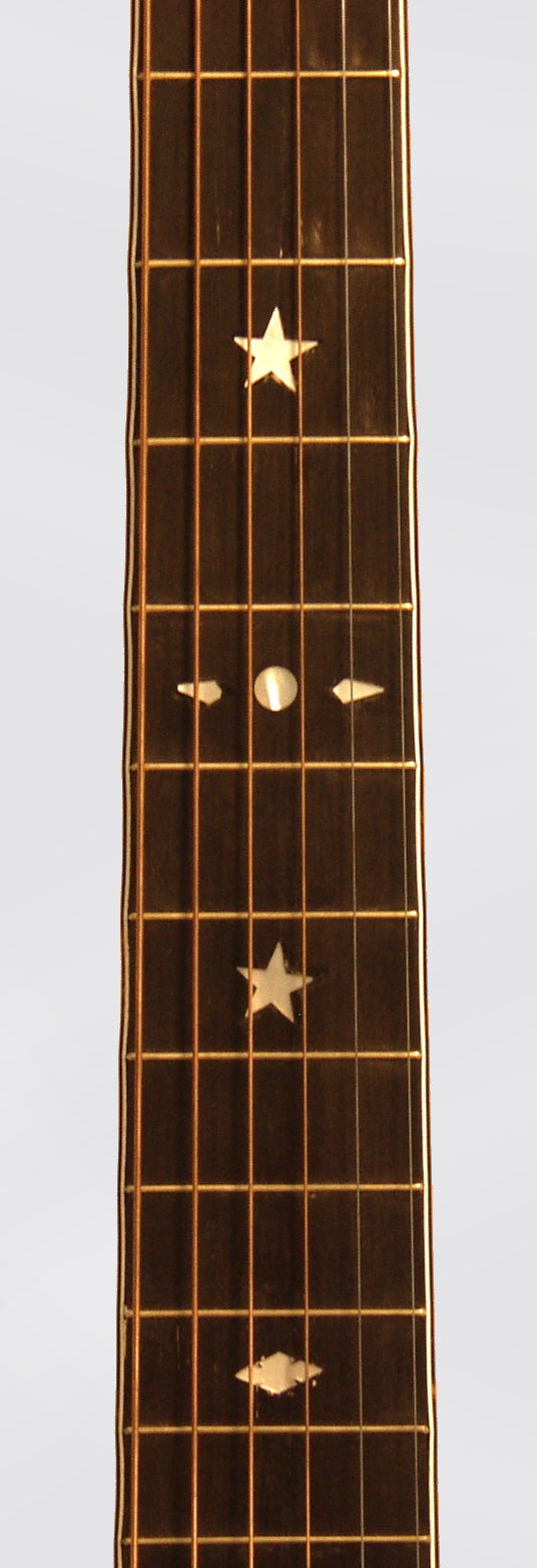 Harmony Supertone ""Airplane Bridge"" Deluxe Flat Top Acoustic Guitar (1929)