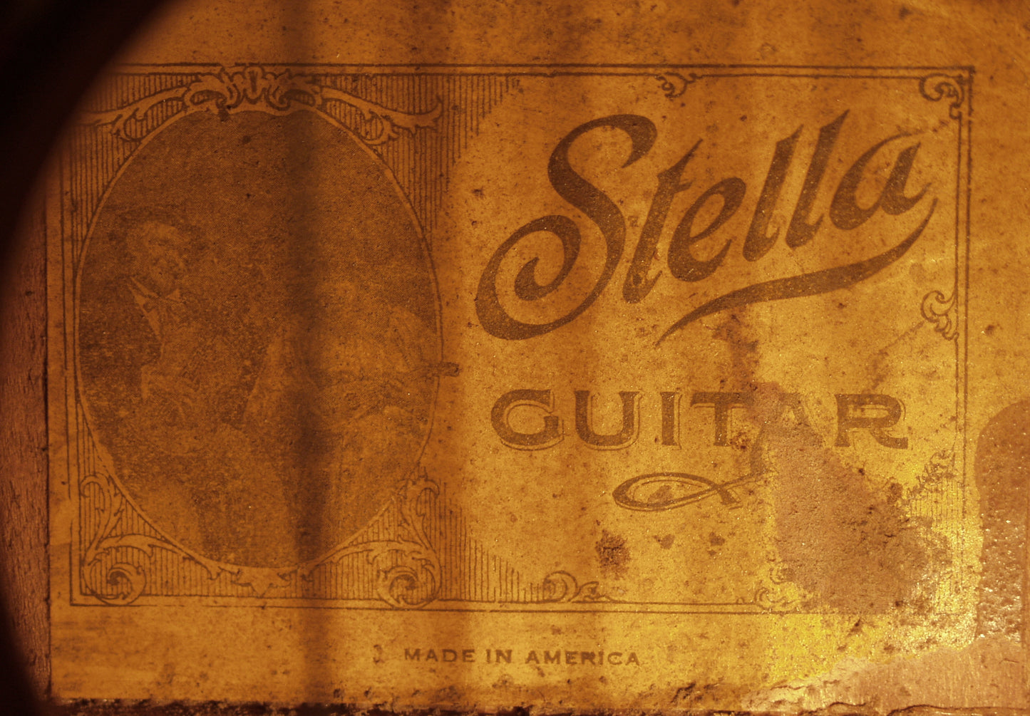 Oscar Schmidt Stella 12 String Flat Top Acoustic Guitar (1928)