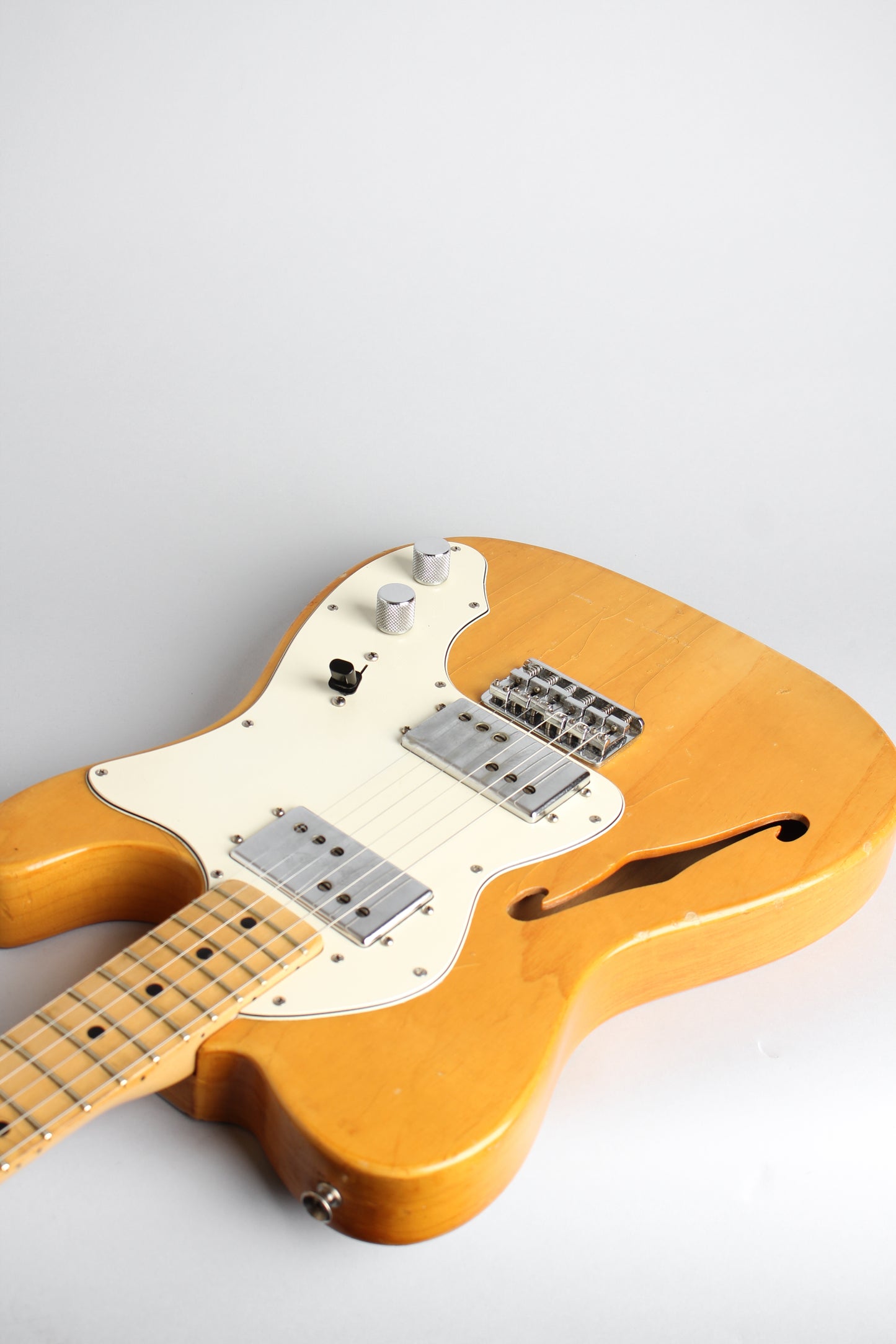 Fender Telecaster Thinline Solid Body Electric Guitar (1976)