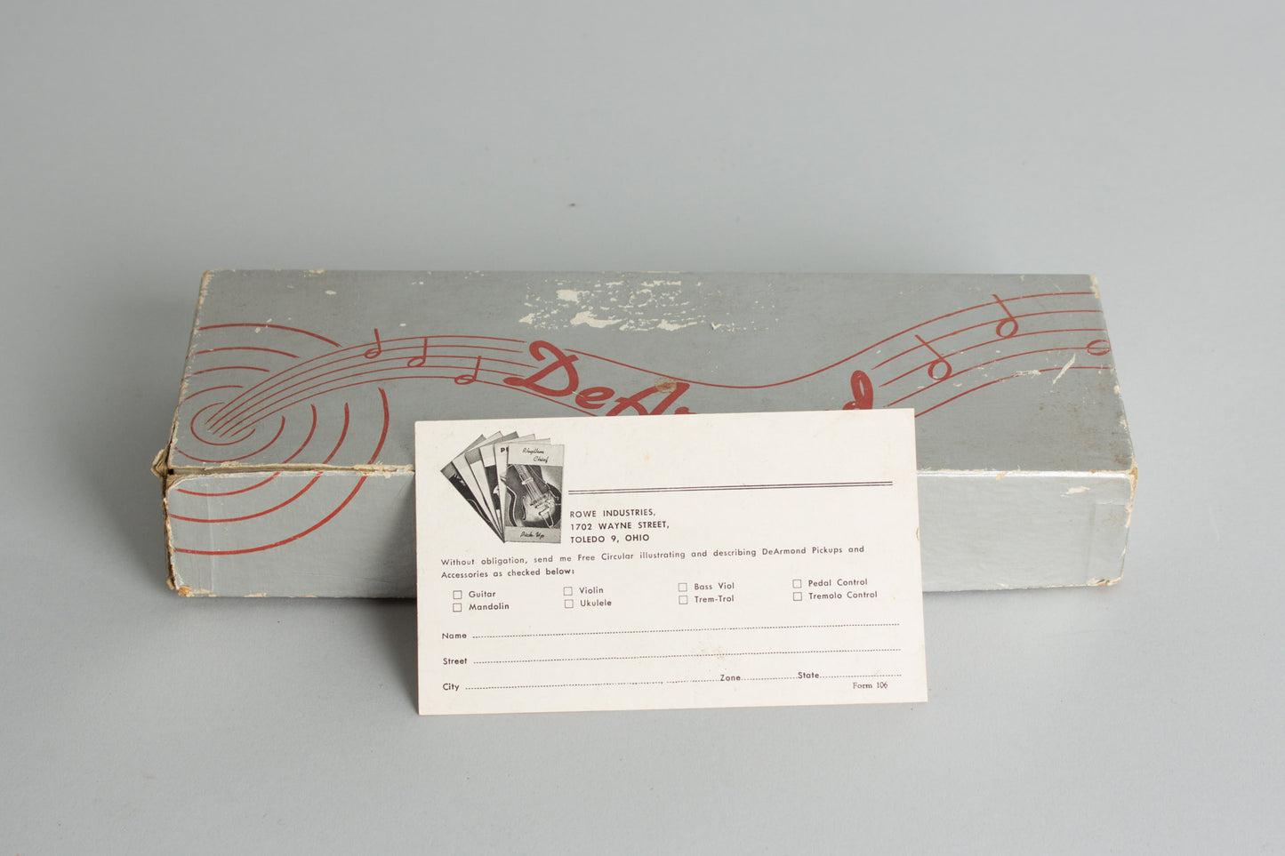 DeArmond Rhythm Chief Archtop Guitar Pickup (1950's)