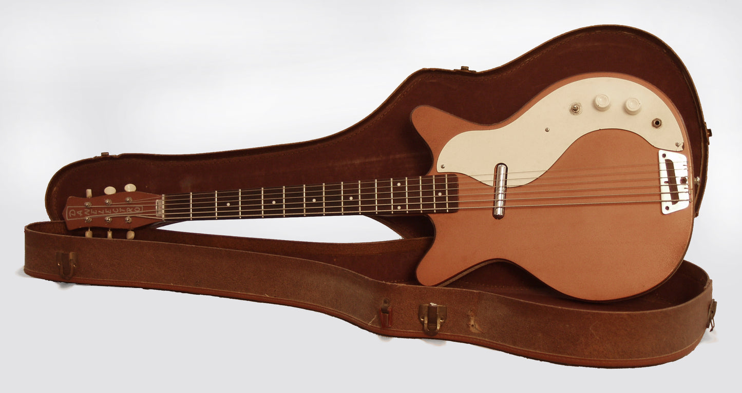 Danelectro Shorthorn Model 3612 Electric 6-String Bass Guitar (1962)