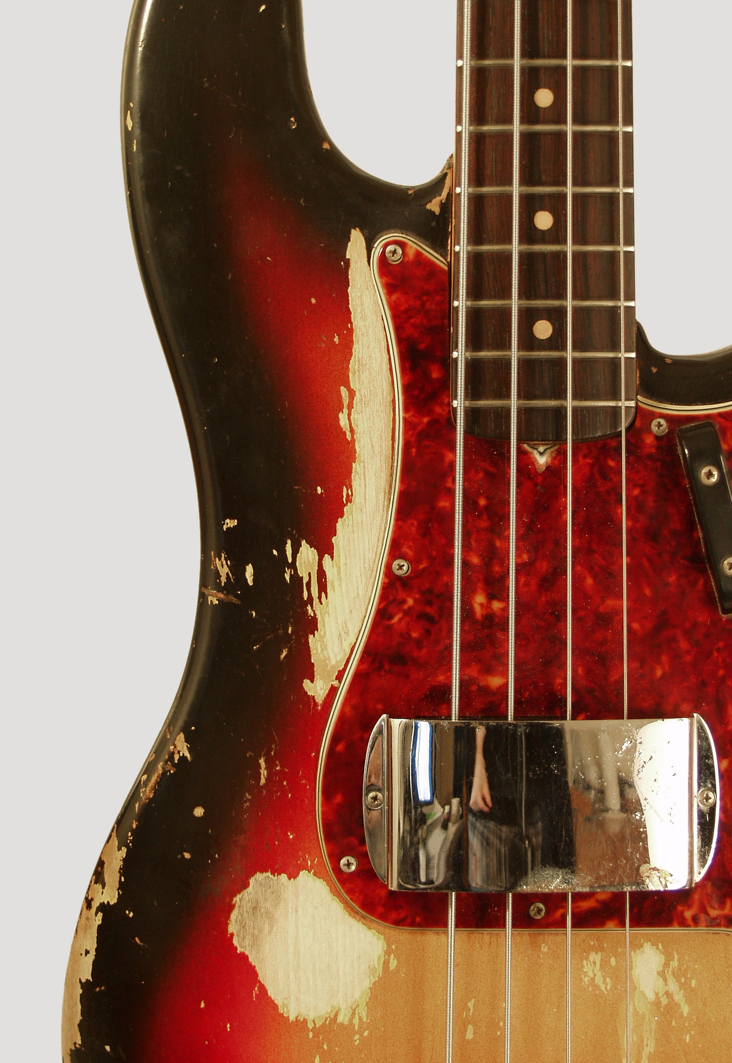Fender Precision Bass Solid Body Electric Bass Guitar (1963)