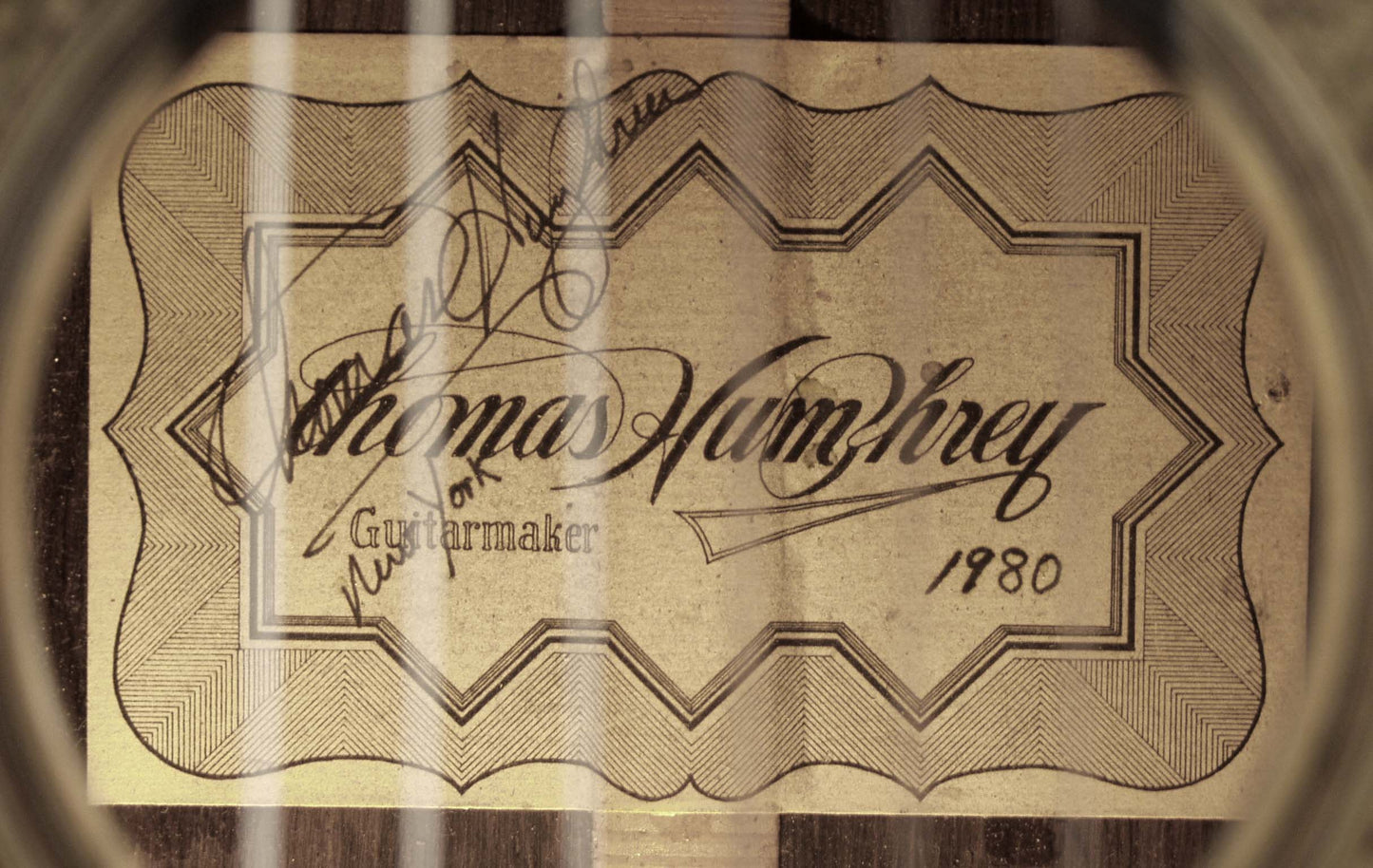 Thomas Humphrey Classical Guitar (1980)