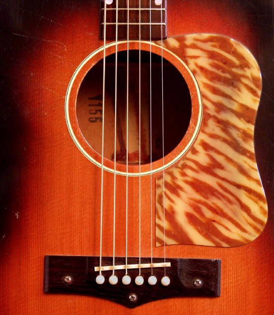 National Model 1155 Flat Top Acoustic Guitar (1953)
