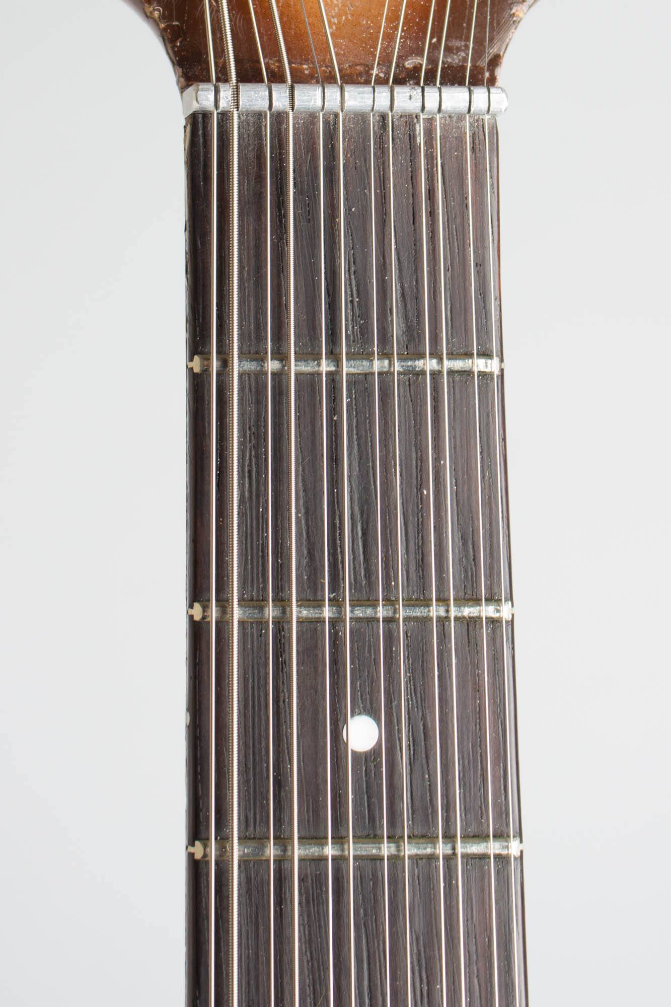 Danelectro Bellzouki Model 7010 12 String Semi-Hollow Body Electric Guitar (1965)