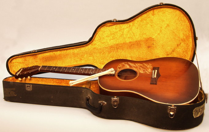 National 1155 Flat Top Acoustic Guitar (1952)