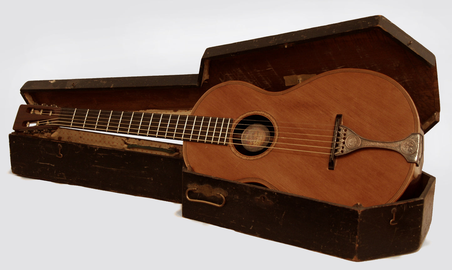 Wm. B. Tilton Flat Top Acoustic Guitar (1870's)