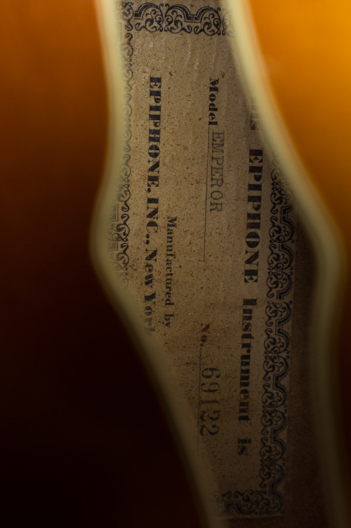 Epiphone Emperor Arch Top Acoustic Guitar (1955)