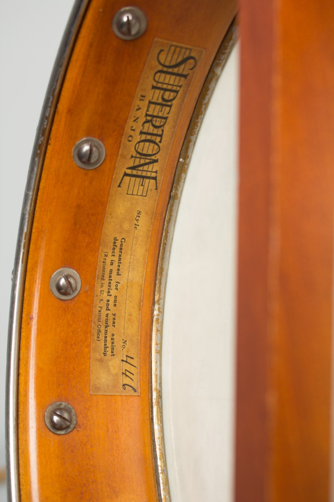 Slingerland Supertone Tenor Banjo (1925)