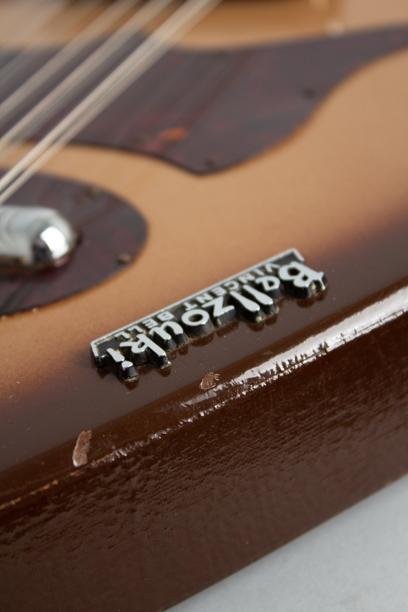 Danelectro Bellzouki Model 7010 12 String Semi-Hollow Body Electric Guitar (1965)