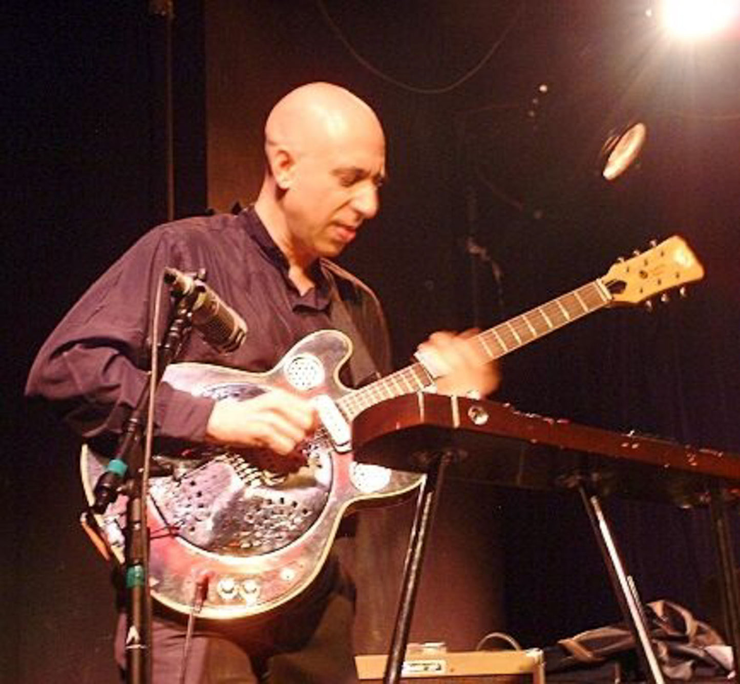 Mosrite Californian D-100 Owned and Used by Elliott Sharp Resophonic Electric Guitar (1967)