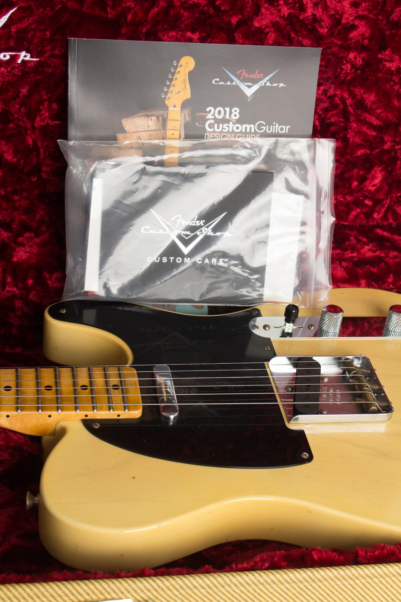 Fender Nocaster Custom Shop Relic Solid Body Electric Guitar (2018)
