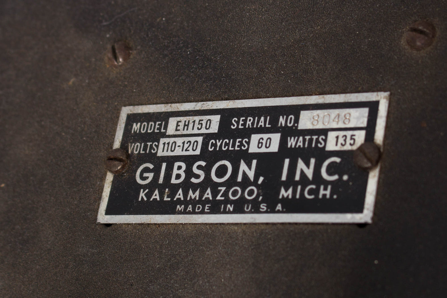 Gibson EH-150 Tube Amplifier (1938)