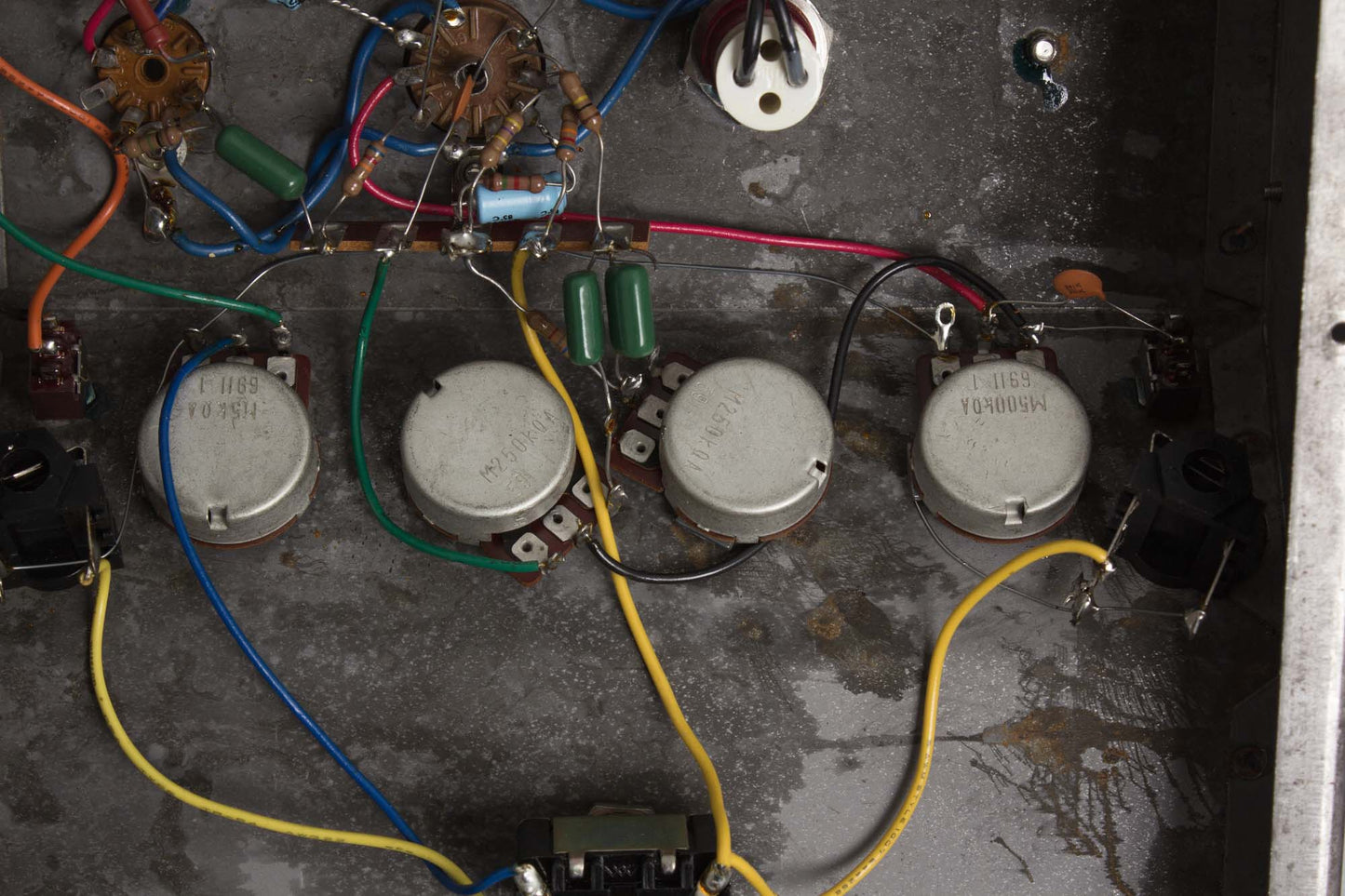 MTI Tubes Owned and Used by Tom Verlaine Overdrive Effect (1980)