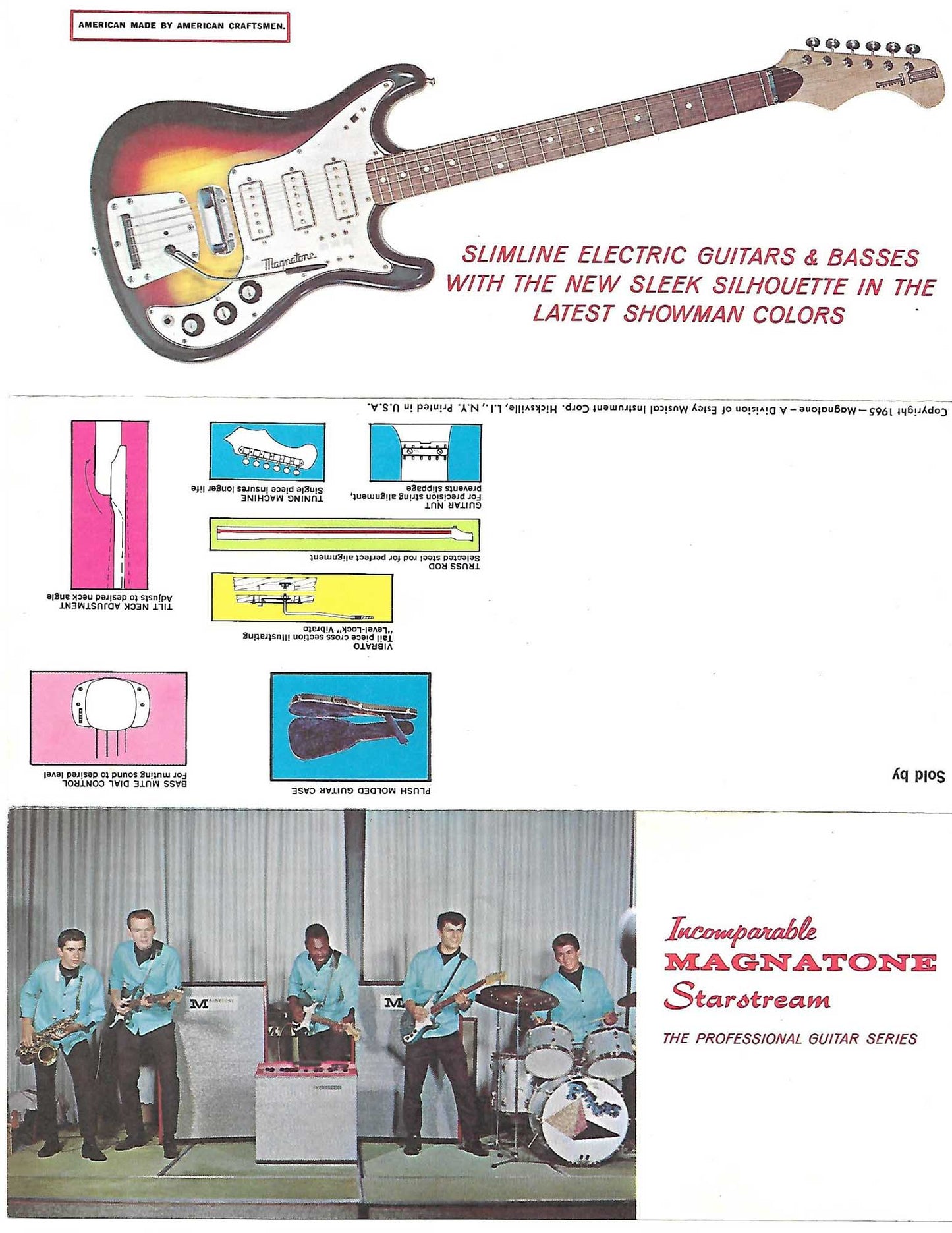 Magnatone Typhoon X-20 Previously Owned by Steely Dan's Walter Becker Solid Body Electric Guitar (1965)