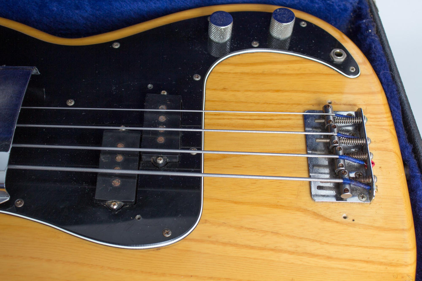 Fender Precision Bass Solid Body Electric Bass Guitar (1977)