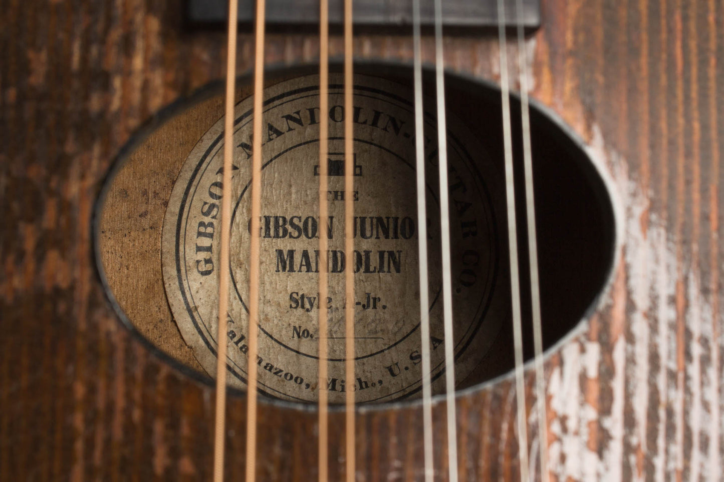 Gibson A-Junior Snakehead Carved Top Mandolin (1927)