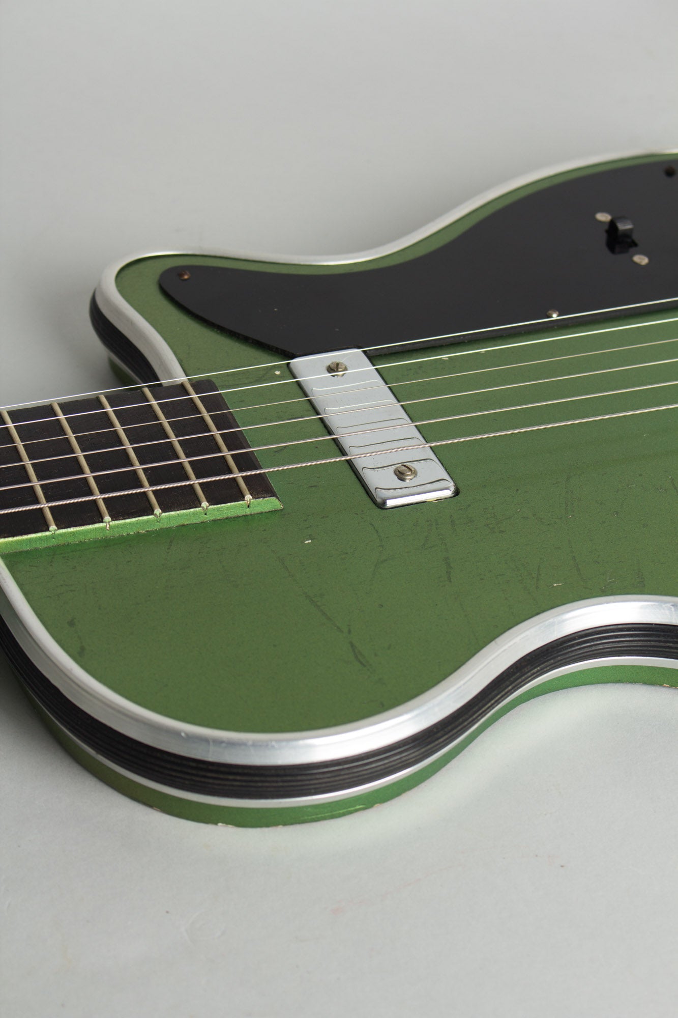 Harmony Stratotone Newport Model H-42/2 Solid Body Electric Guitar (1956)