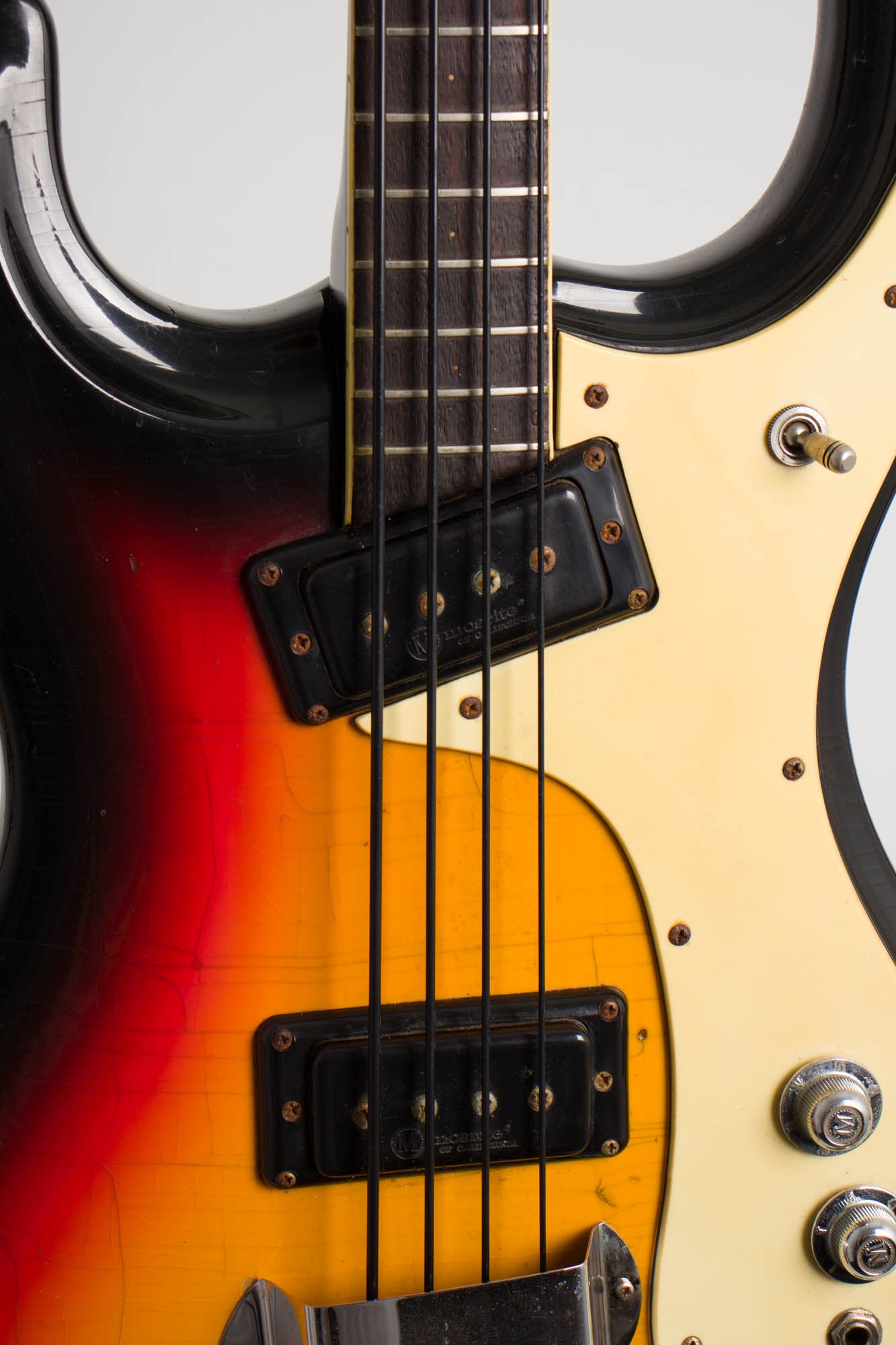 Mosrite Ventures Solid Body Electric Bass Guitar (1966)