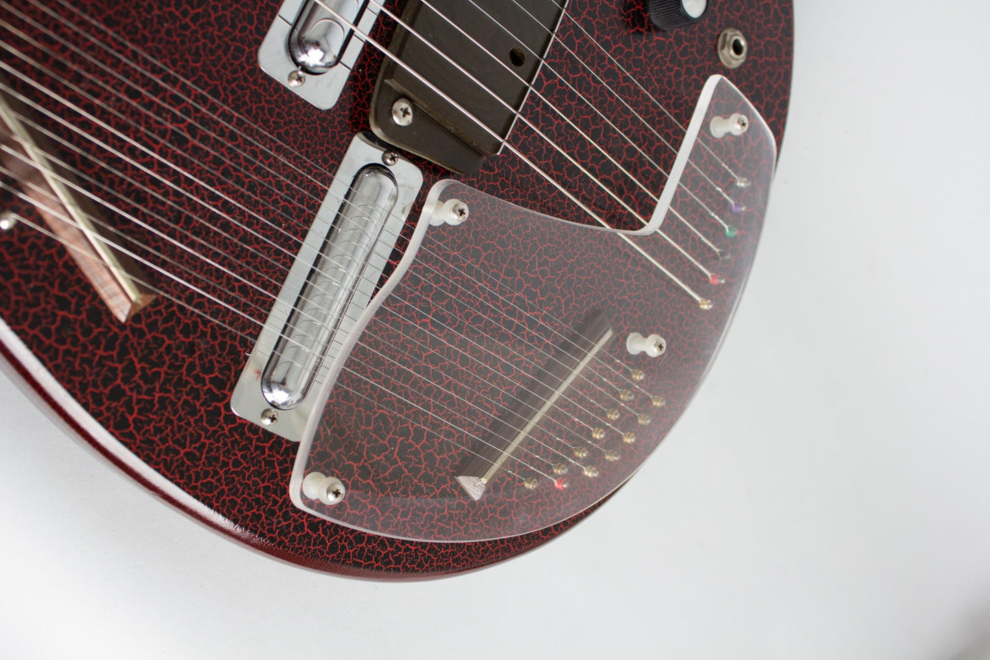 Danelectro Coral Sitar Semi-Hollow Body Electric Guitar (1967)