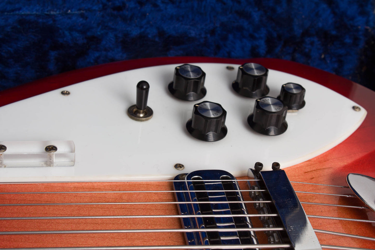 Rickenbacker 4005/6 6-string Semi-Hollow Body Electric Bass Guitar (1965)