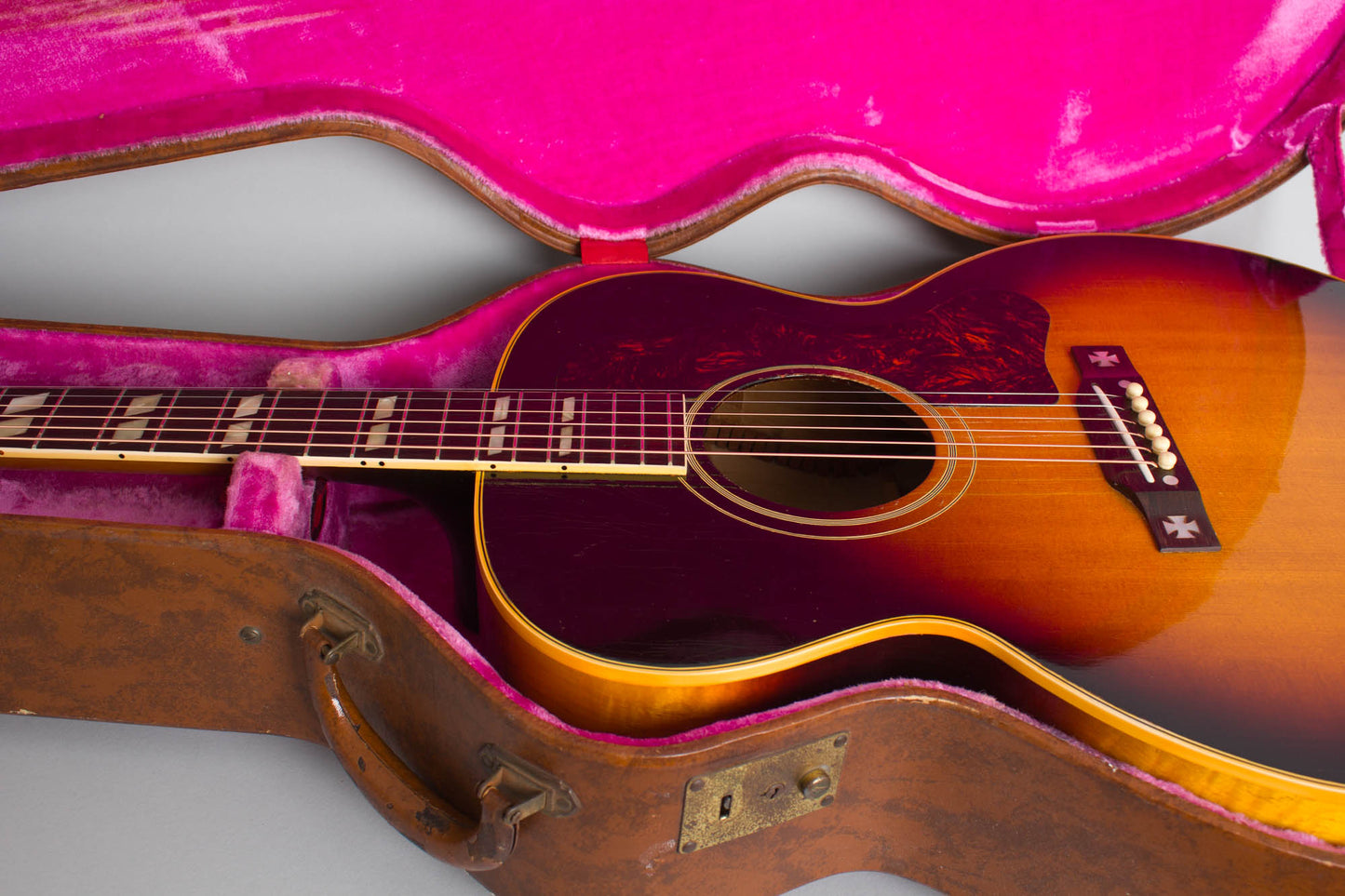 Gibson J-185 Flat Top Acoustic Guitar (1956)