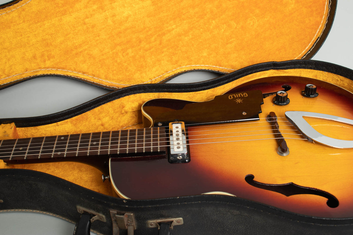 Guild M-65 SB Thinline Hollow Body Electric Guitar (1966)