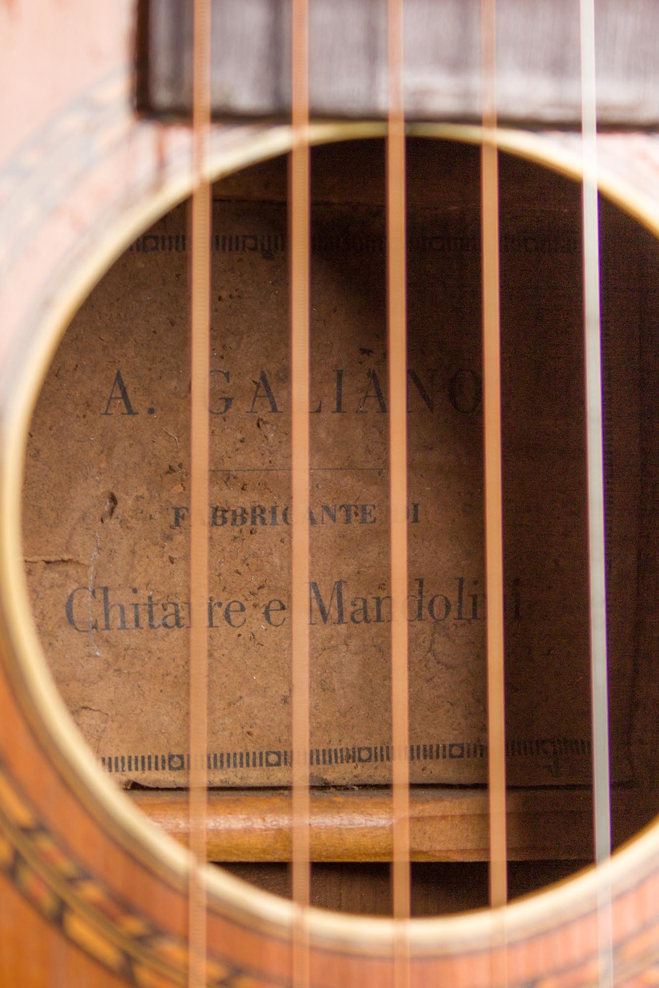 Galiano Concert Size Flat Top Acoustic Guitar (1925)