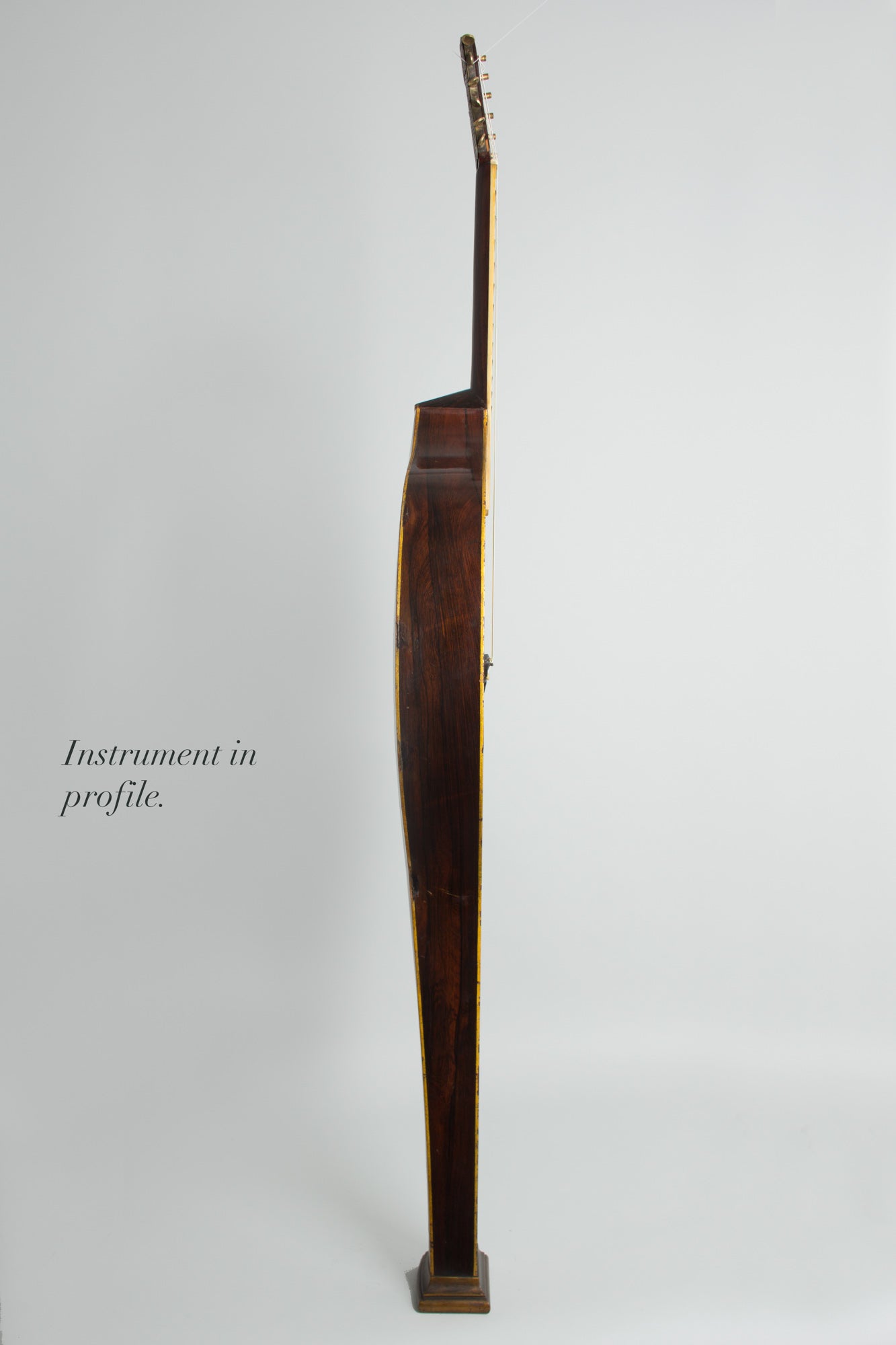 Emilius Nicolai Scherr Patent Harp Guitar Guitar (1825)