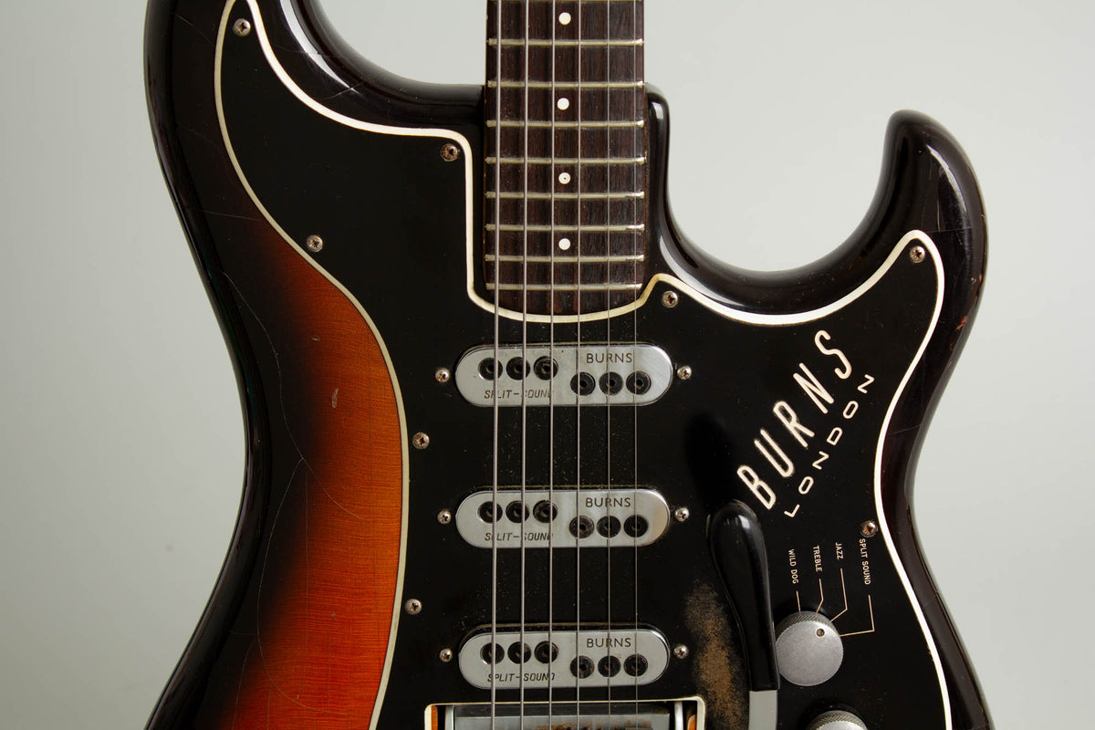 Burns Jazz Split Sound Solid Body Electric Guitar (1964)