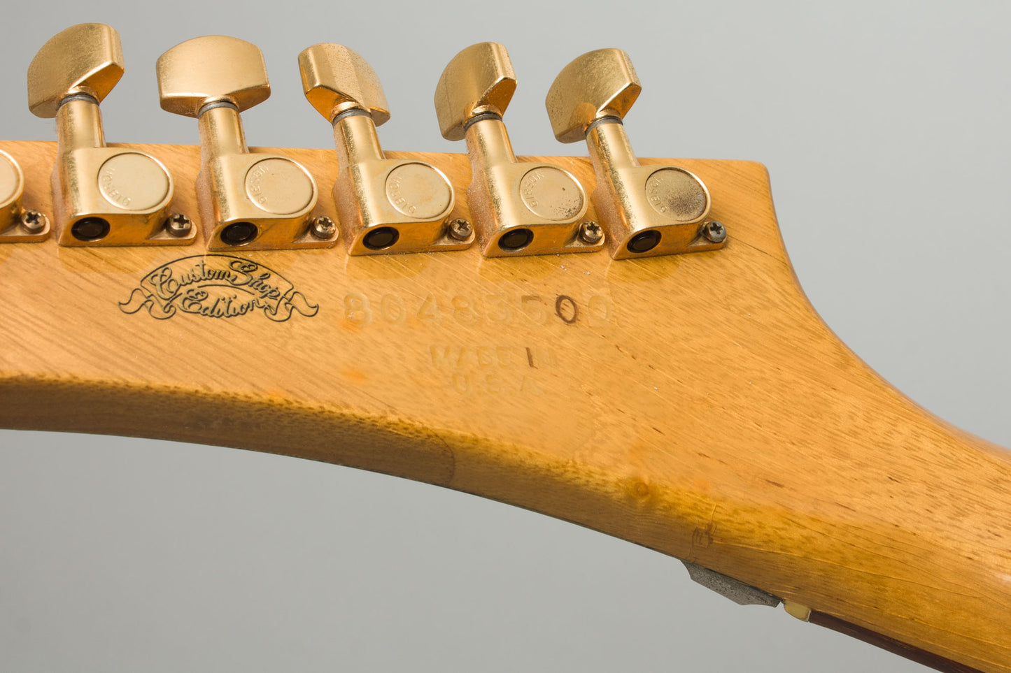 Gibson Explorer Custom Shop Korina Edition Solid Body Electric Guitar (1983)