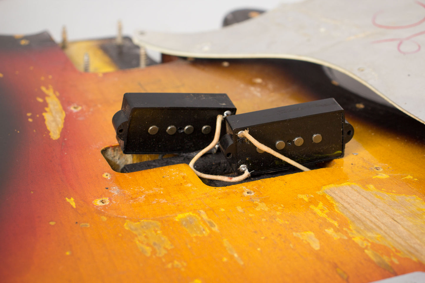 Fender Precision Bass Solid Body Electric Bass Guitar (1964)