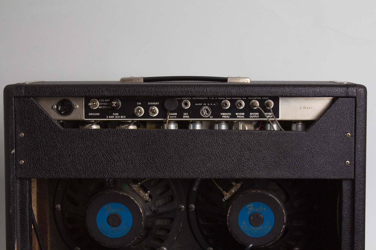 Fender Vibrolux Reverb AA864 Tube Amplifier (1965)
