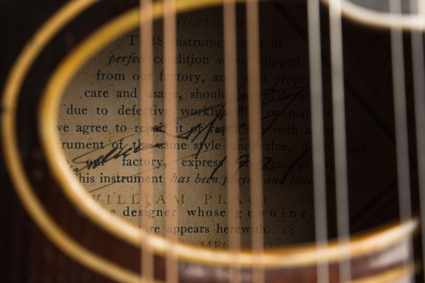 Bacon William Place Jr. Artist Model Carved Top Mandolin (1921)